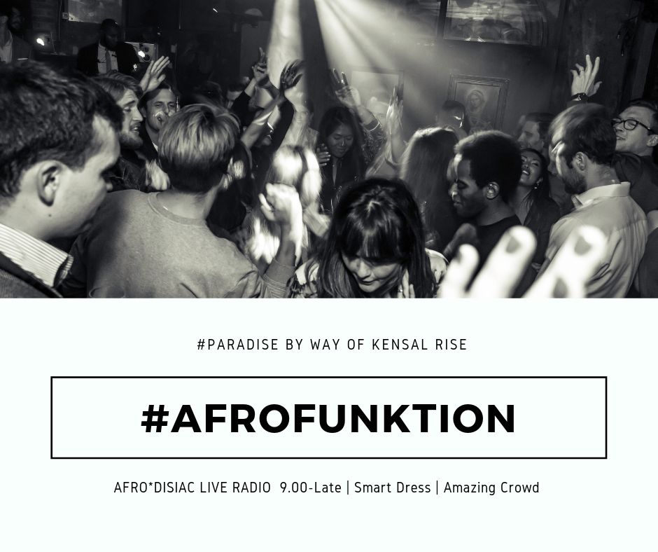 AfroFunktion at Paradise Easter Saturday